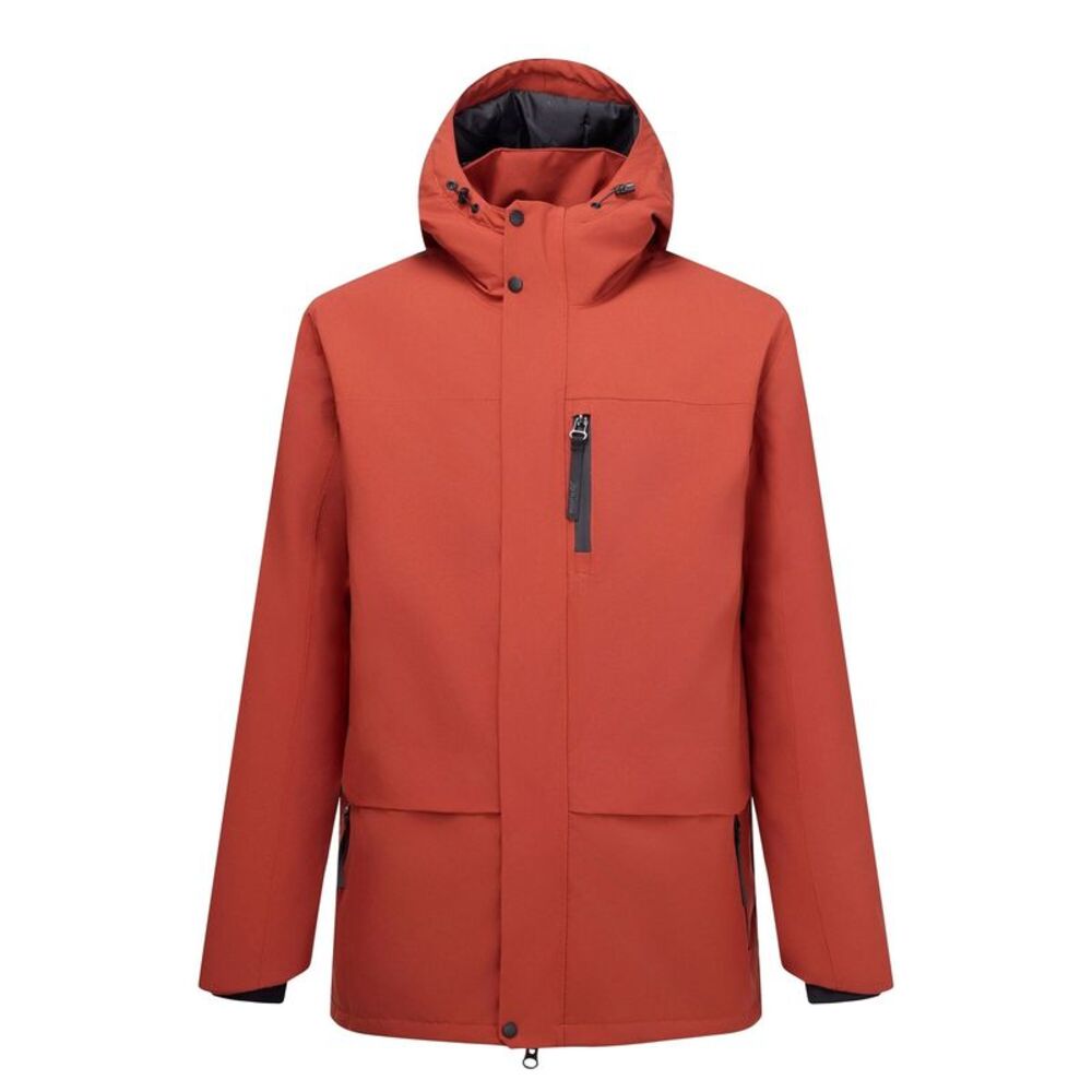 Regatta Mens Baylon Waterproof Insulated Jacket / Burnt Henna